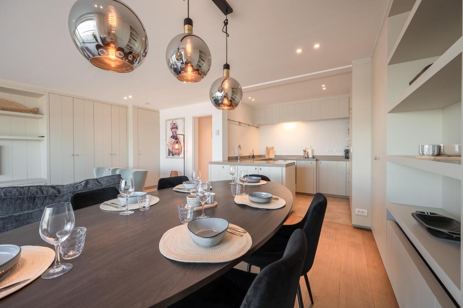 Appartement op de Zeedijk in hartje Knokke 7e verdiep voor 6 personen Buitenkant foto